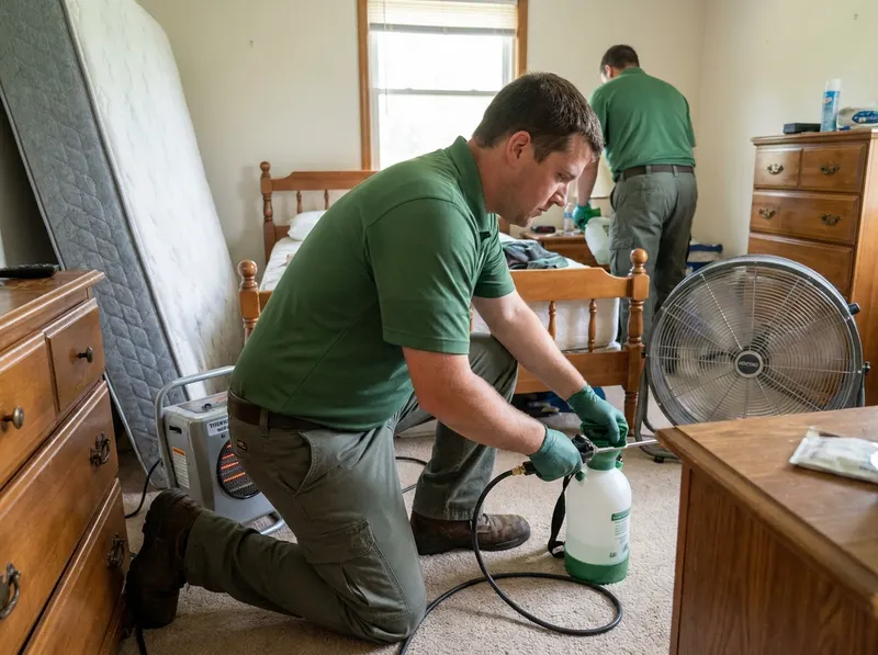 Bed Bug Thermal & Precision Residual Remediation in West Lafayette, IN